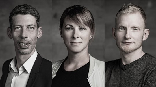 Die drei Neuen: Marco Dietz, Corinne Vögtli und Stefan Huber-Jeker... (v.l., Bild: zVg)