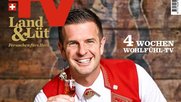 Nicolas Senn ist Coverstar des Jubiläumshefts und Co-Gastgeber des Jubiläumsfests... (Bild: Screenshot «TV Land & Lüt»)