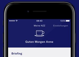 Neues zentrales App-Element: «Meine NZZ»