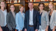 Das «Furrer Events»-Team: Linda Kabwita, Stephanie Graf, Carmen Fröschl, Oliver Furrer, Alina de Vallier und Mirjam Fölmli... (v.l.)