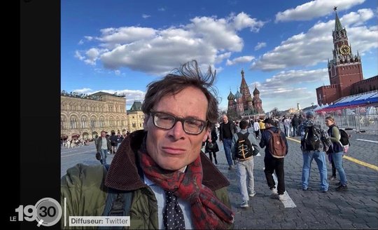 Die Reise von Roger Köppel im April 2023 nach Moskau hatte schweizweit für Schlagzeilen gesorgt...