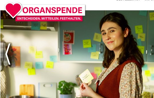 Schwieriges Thema von Contexta umgesetzt: die Organspende...