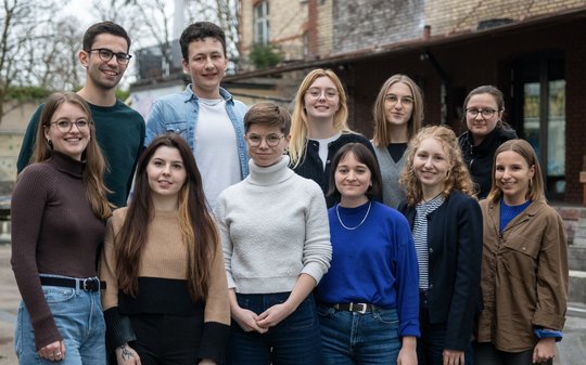 Vorstandsmitglieder: Anna Nüesch, Mateo Landolt, Olivia Ruffiner, Jan Fedeli, Andrea Marti, Linda Leuenberger, Gina Bachmann, Miriam Abt, Darleen Pfister, Léonie Hagen, Sara Spreiter (v.l.)... (Bild: Alina Graber/zVg)