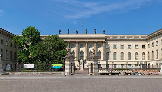 An der Humboldt Universität Berlin (Bild) kam es zu einer massiven propalästinensischen Störaktion gegen eine Podiumsdiskussion über Israel...