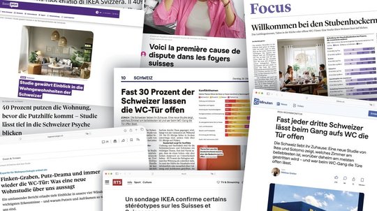 Der «IKEA Wohnmonitor 2025» wurde vom Marktforschungsinstitut Sotomo gemacht; Rod war für die Kommunikation verantwortlich… (Bild: Rod/zVg)