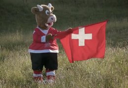 WM-Maskottchen «Cooly» im Facebook-Clip