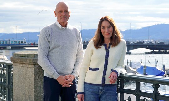 Die beiden Co-Geschäftsführenden Rüdiger Straub und Tina Straub zieht es an den Zürisee... (Bild: zVg)