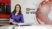 Die TV-Journalistin moderiert seit 2020 die Newssendung «10 vor 10»... (Bild: © SRF/Oscar Alessio)