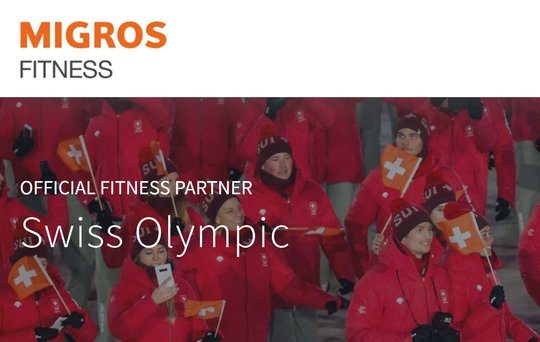 Die Zusammenarbeit von Swiss Olympic mit Migros Fitness wurde bis 2024 verlängert...