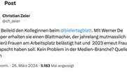 Werner-de-Schepper-erneut-Trend-aufXTwitter-wieKleinReport-berichtet