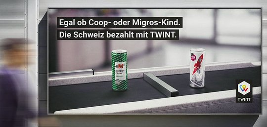 Bezahlt auch Kleinbeträge mit uns...(Bild: zVg)