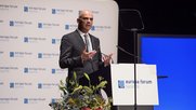 Alain Berset bei der Tagung im letzten April