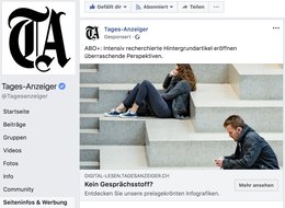 «Tagi» mit 24 Anzeigen vor Watson und NZZ