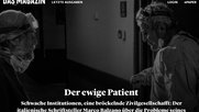 Tempi passati: Das bildstarke «Magazin»-Onlinedesign fällt dem nüchternen Kachel-Layout von tagesanzeiger.ch zum Opfer.