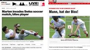 Ein Marder sorgte 2013 beim Spiel FC Thun gegen FC Zürich für viel Ärger und weltweites Medienecho... (Screenshots von CBSNews & bild.de)