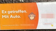 SLK: Es liegt – nicht zuletzt durch die Gesamtaufmachung der Werbung und dem markanten Emoji – eine erkennbare werberische Überzeichnung vor…     (Bild: © SLK)