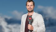 Mit 36 Jahren, da fängt das SRF-Leben an. Beat Feuz will jetzt als Kommentator durchstarten...      (Bild: SRF)