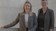 Neues Führungsduo: Laura Oderbolz (l.) übernimmt die Kommunikation und Sandra Bornand das Marketing...   (Bild zVg/HWZ)