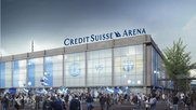 So präsentiert sich die «Credit Suisse Arena» in einer Projektzeichnung....