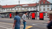 Werbespots animieren «Place de la Gare»