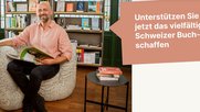 Wer 60 Franken in den Schweizer Buchhandel investiert, bekommt einen Gegenwert von 100, zuzüglich dem geistigen Mehrwert...         (Bild: Kampagnen-Sujet)