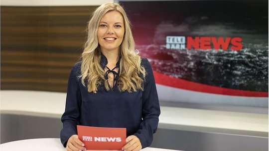 Die neue News-Moderatorin Fabienne Hasler wird auch künftig im Marketing weiterarbeiten...          (Foto: Tele Bärn)