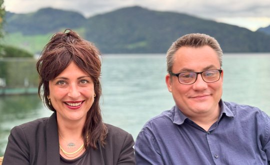 Laura Colledani ist seit März dabei, Andreas Logk leitet das Marktforschungsunternehmen seit 2016...     (Bild: zVg)