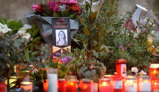 Daphne Caruana Galizia wurde am 16. Oktober 2017 in Malta durch eine Autobombe getötet… (Bild: © RSF)