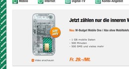 Schneidet gut ab: M-Budget Mobile One 