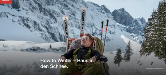 «Der Schweizer Winter ist für mich Heimat – und heute sogar mein Beruf. Und unsere Schweizer Wintersportdestinationen bieten so viel wie kaum ein anderes Skigebiet...», sagt Marco Odermatt...