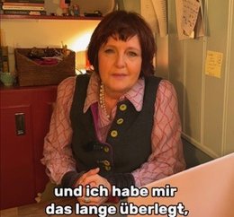 Dittert auf ihrem Hausboot... (A.D.Insta)