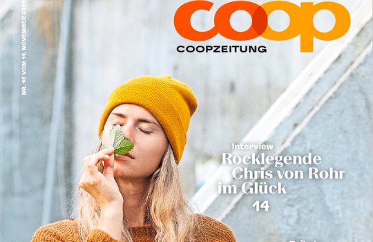 Mit 2’509’000 Leserinnen und Lesern ist die Unternehmenszeitschrift von Coop der mit Abstand meistgelesene Titel der Schweiz... (Bild: Screenshot coopzeitung.ch)