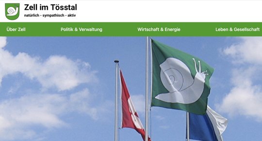 Zell, Wila und Turbenthal sollen wieder eine eigene Dorfzeitung erhalten...   (Bild: Zell/Screensh.)