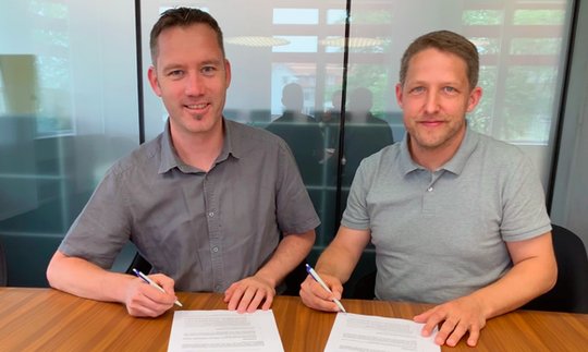 Neue Partner: Jörg Bruppacher und Andreas Renggli (r.)