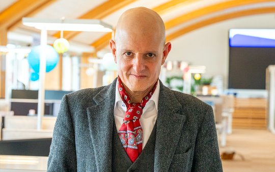 «20 Minuten» sei «so etwas wie meine grosse Liebe und das wird es wohl immer bleiben», sagt Gaudenz Looser... (Bild: zVg)