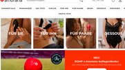 Die Agentur will einen tabufreien Umgang mit Sex pflegen... (Bild: Screenshot)