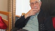 Max Landolt, 105. Belesener Zeitzeuge nach erfülltem Leben in der «Bleizeit». (Foto: Claude Bürki)