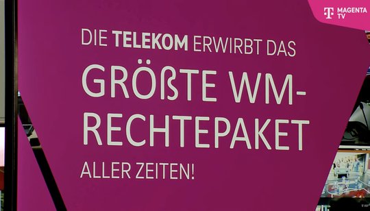 272 Live-Spiele, die U20-Weltmeisterschaften 2025 und 2027 sowie die Frauen-WM 2027 auf dem Bezahlsender MagentaTV...