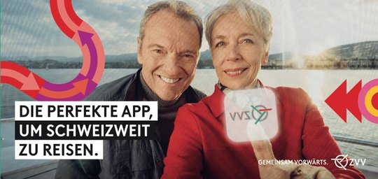 Einfaches Check-in mit der ZVV-App in der ganzen Schweiz…     (Bild: Zimmermann Communications/zVg)