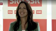 Oben angekommen: Susanne Wille, seit 2020 SRF-Kulturchefin, wird per 1. November SRG-Generaldirektorin... (Bild: SRF Livestream/PK)