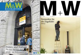 Das Titelcover in neuer Aufmachung (rechts)