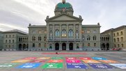 Symbolträchtiges Pflaster: Heute entscheidet die Stadt fast im Alleingang, was auf dem Bundesplatz läuft... (Bild © admin.ch)