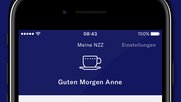 Neues zentrales App-Element: «Meine NZZ»