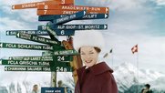 Weltstar Romy Schneider posierte im Winter 1960 für den Fotografen und Fotoreporter Milou Steiner auf der Corviglia...       (Bild: zVg/Stadtmuseum Aarau )