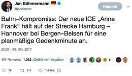 Ohne Engagement keine Zug-Aufschrift