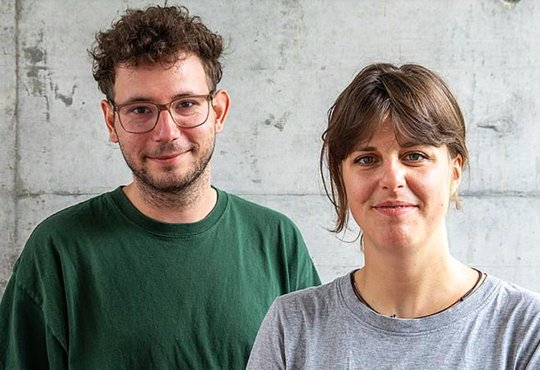 Neu auf der WOZ: Lukas Tobler und Daria Wild (Bild © Ursula Häne / WOZ)