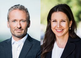 Jobsharing: Urs Schnellmann und Livia Baettig