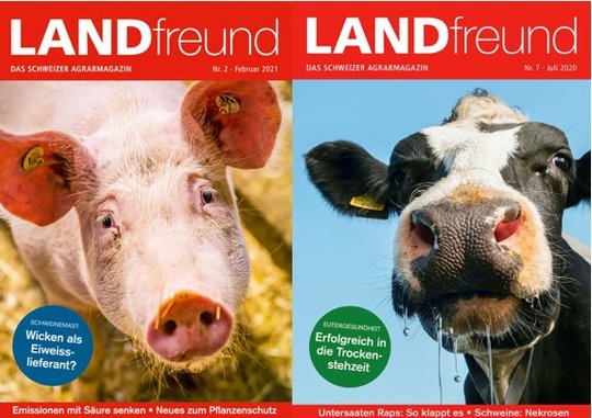 Nach fast 100 Jahren ist Schluss. Für die immer wichtigeren Themen gibt es aber bereits neue Gefässe...        (Cover Landfreund)