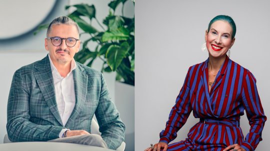 Sławomir Stępniewski leitet das neue Zentraleuropa-Cluster, die derzeitige DACH-Leiterin Karin Zimmermann wird neu Transformation-Chefin... (Bild: zVg/Dentsu)