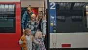 Auch Familien sollen mit der Kampagne angeregt werden, vermehrt mit der Bahn zu reisen...     (Bild: Screenshot © sbb.ch)